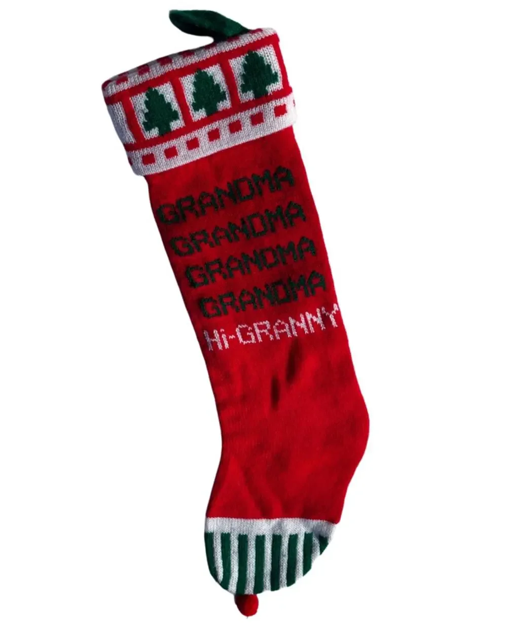 Grandma Christmas Stocking Kurt S Adler Vintage 21